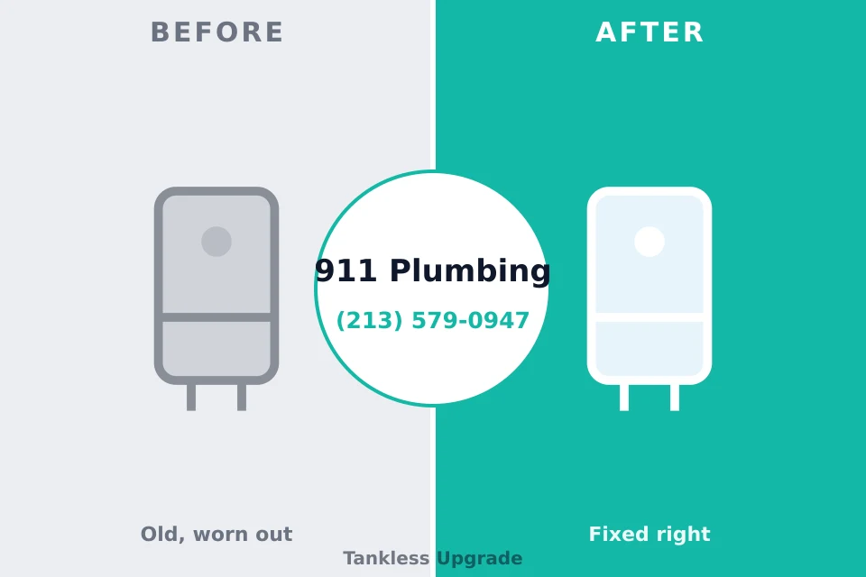 Before and after: plumbing company Nanakuli, HI